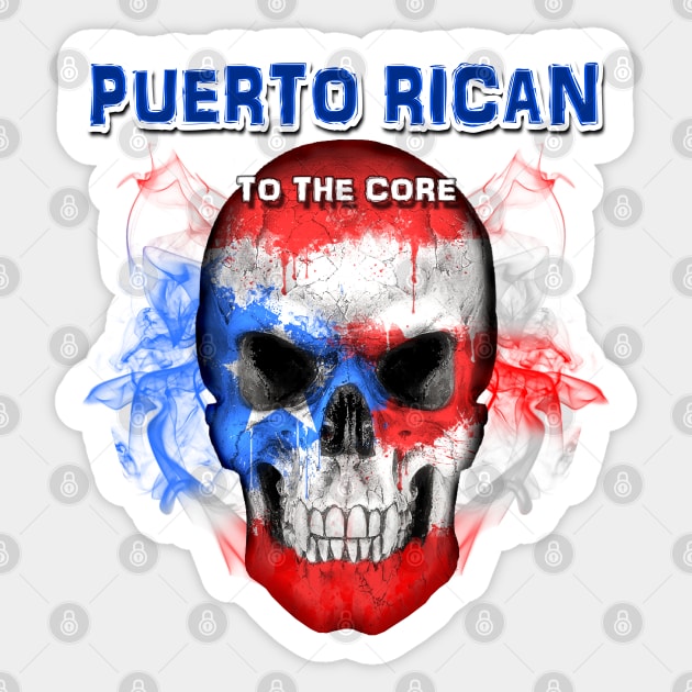 To The Core Collection: Puerto Rico Sticker by Maia Mystia